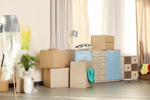 Watford Movers team preparing for a local home relocation