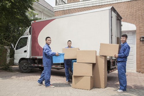 Packing and moving office equipment for commercial removals