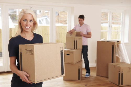 Commercial office furniture removals in Watford
