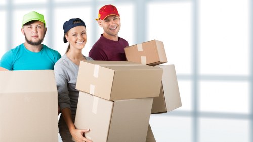 Careful loading of furniture during an urgent Watford removal