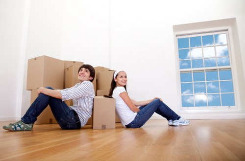 Local Watford furniture pick-up team clearing a property efficiently