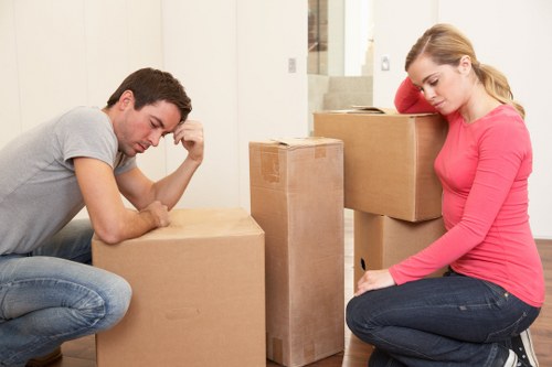 Senior staff reviewing an escalated moving service issue