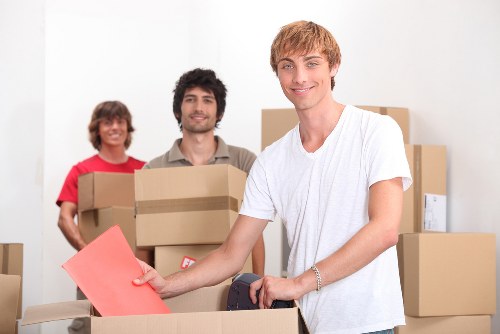Local removal van service for flat and office relocations in Watford