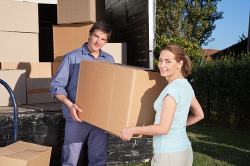 Professional moving truck support for safe transport in Watford