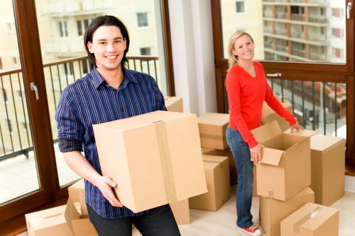 Business use of removal truck hire for office relocation in Watford